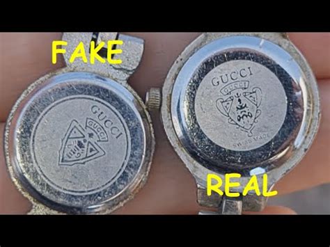 vintage gucci watch real or fake|Gucci watch verification.